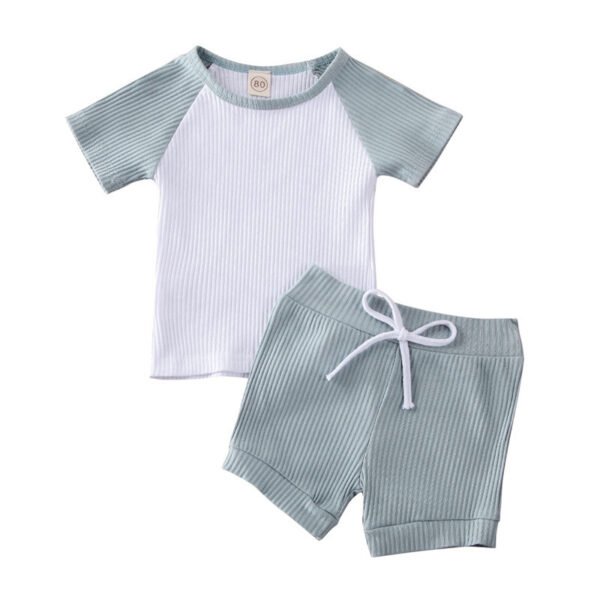 Shirt Shorts 2pcs For Baby Clothes Boy Kids Boys Clothing - Image 3