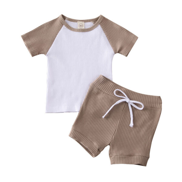 Shirt Shorts 2pcs For Baby Clothes Boy Kids Boys Clothing - Image 5